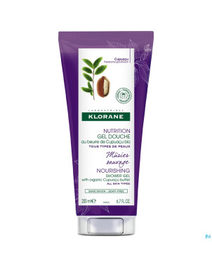 Klorane corps gel douche murier sauvage    200ml