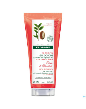 Klorane corps gel douche fleur hibiscus    200ml