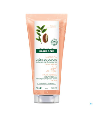 Klorane corps cr douche lait rose    200ml