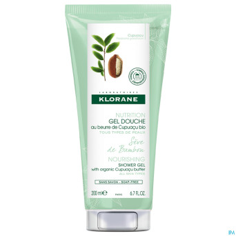 Klorane corps gel douche seve bambou    200ml