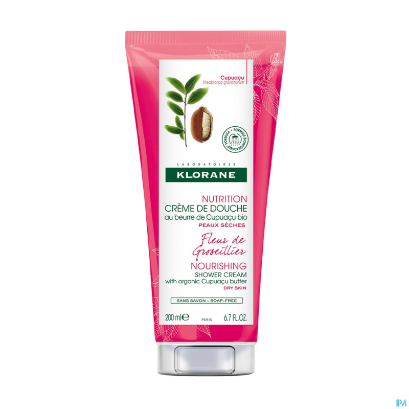 Klorane corps cr douche fleur groseillier    200ml