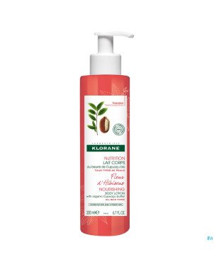 Klorane corps lait fleur hibiscus    200ml
