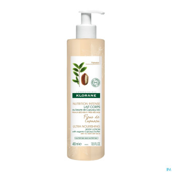 Klorane corps lait cupuacu 400ml