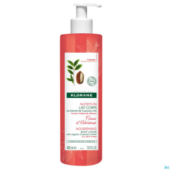 Klorane corps lait fleur hibiscus    400ml