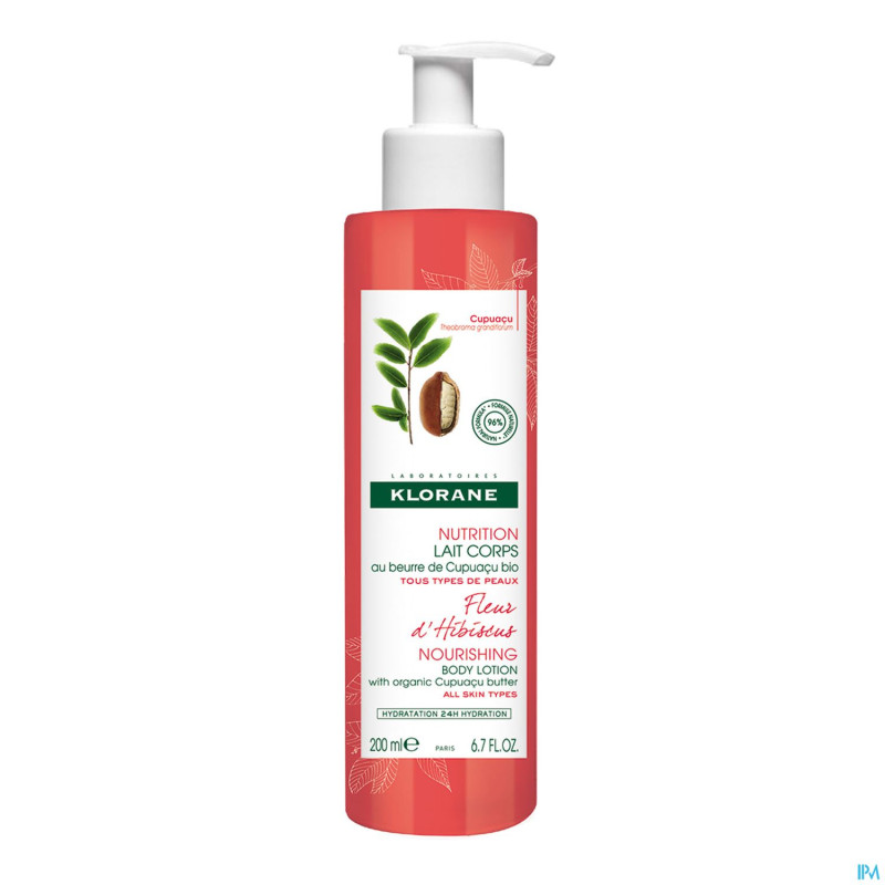 Klorane corps lait fleur hibiscus    75ml