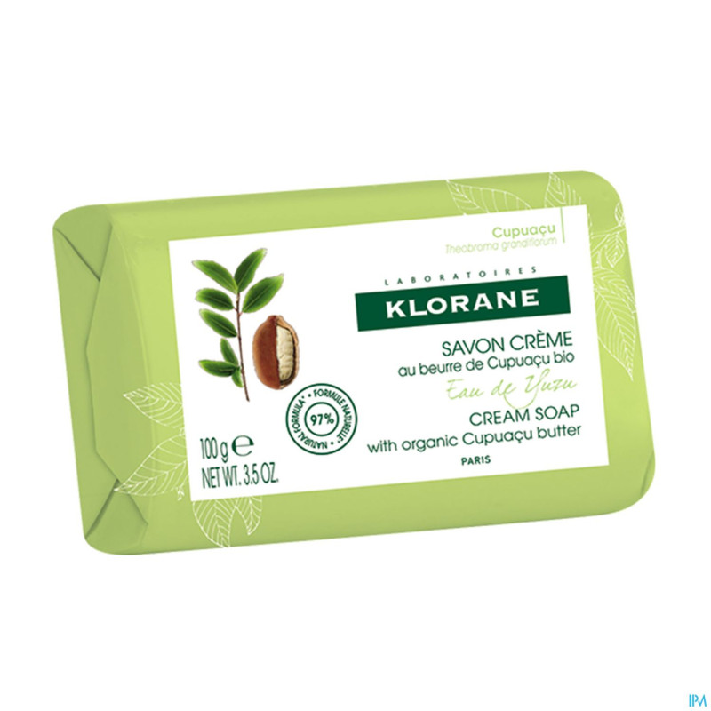 Klorane corps savon eau yuzu   100g