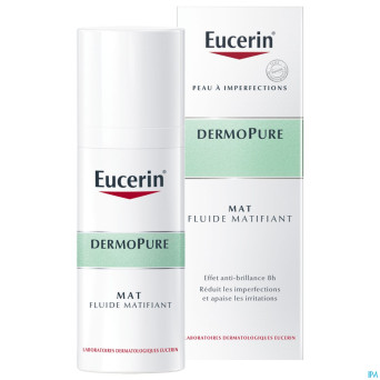 Eucerin dermopure 12h mattif. fluid    50ml