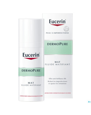 Eucerin dermopure 12h mattif. fluid    50ml