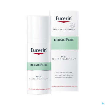 Eucerin dermopure 12h mattif. fluid    50ml