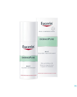 Eucerin dermopure 12h mattif. fluid    50ml