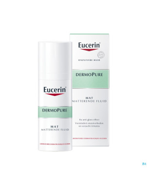 Eucerin dermopure 12h mattif. fluid    50ml