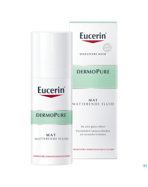 Eucerin dermopure 12h mattif. fluid    50ml