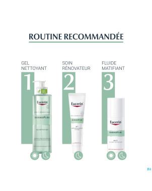 Eucerin dermopure 12h mattif. fluid    50ml