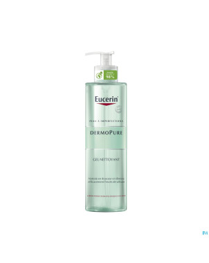 Eucerin dermopure gel nettoyant    400ml