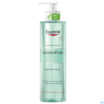 Eucerin dermopure gel nettoyant    400ml