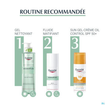 Eucerin dermopure gel nettoyant    400ml