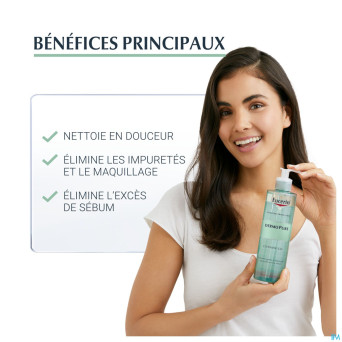 Eucerin dermopure gel nettoyant    400ml