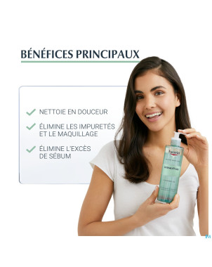 Eucerin dermopure gel nettoyant    400ml