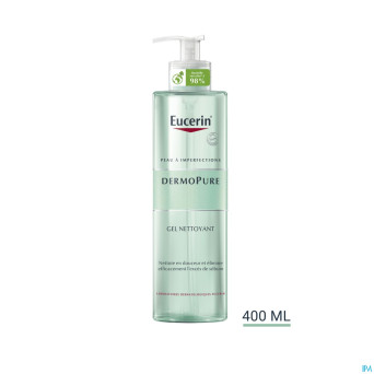 Eucerin dermopure gel nettoyant    400ml