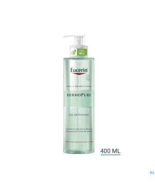 Eucerin dermopure gel nettoyant    400ml