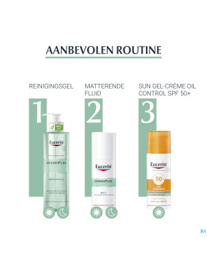 Eucerin dermopure gel nettoyant    400ml