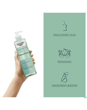 Eucerin dermopure gel nettoyant    400ml