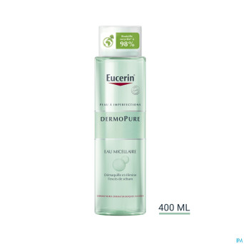 Eucerin dermopure micellar water    400ml