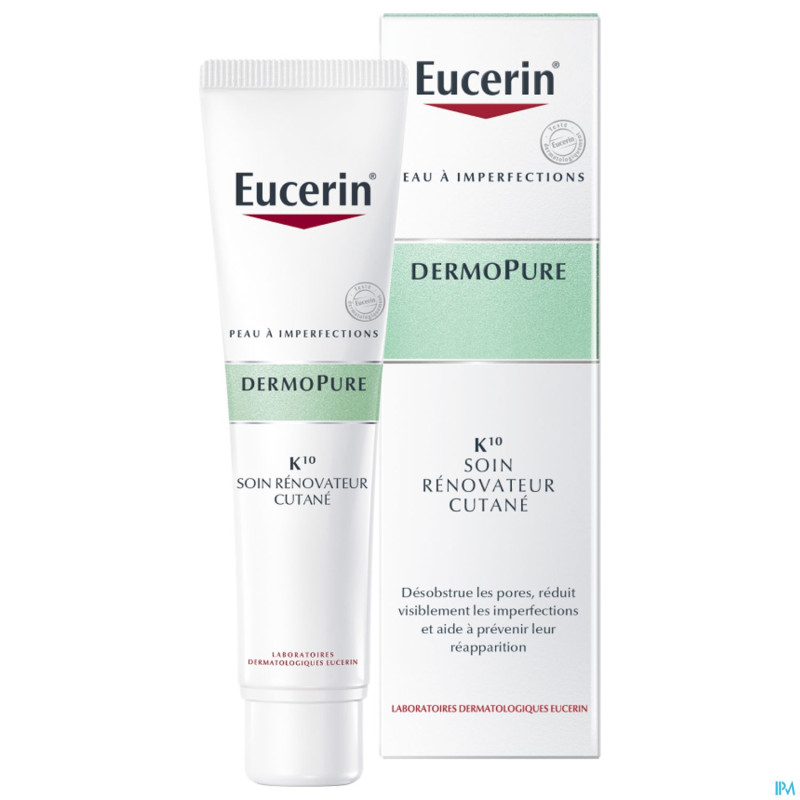 Eucerin dermopure k10 soin renovateur cutane  40ml