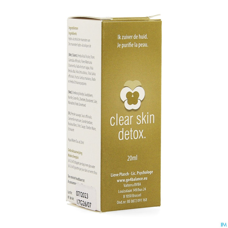 Clear skin gouttes    fl  20ml