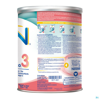 Nan optipro evolia 3 lait pdr  800g