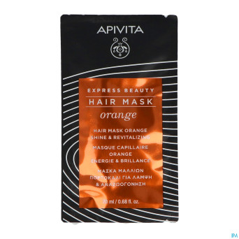 Apivita express masque cheveux bril. revit. 6x20ml