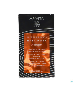 Apivita express masque cheveux bril. revit. 6x20ml