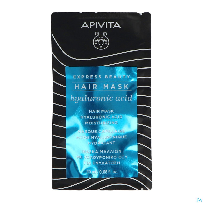 Apivita express masque cheveux hydratant    6x20ml