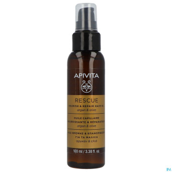 Apivita huile cheveux nouriss. reparatrice   100ml