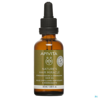 Apivita huile cheveux rafferm. energis.    50ml