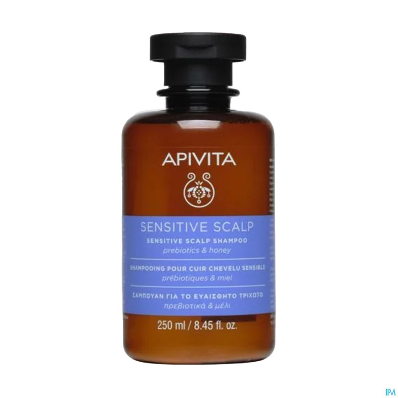 Apivita shampoo cuir chevelu sensible    250ml