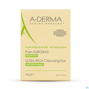 Aderma pain dermatologique surgras    100g