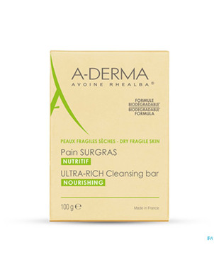 Aderma pain dermatologique surgras    100g