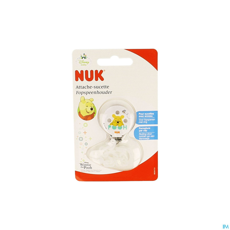 Nuk attachesucette chainette winnie