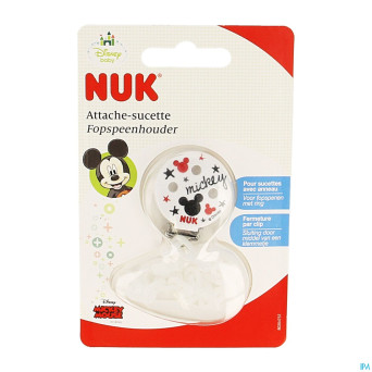 Nuk attachesucette chainette mickey