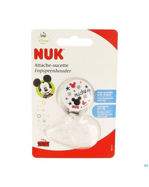 Nuk attachesucette chainette mickey