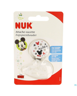Nuk attachesucette chainette mickey