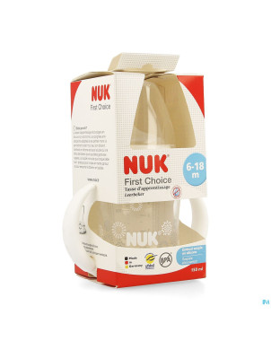 Nuk biberon apprentissage first choice 150ml