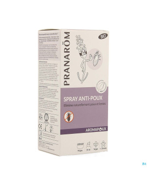 Aromapoux bio spray a/poux 30ml + peigne