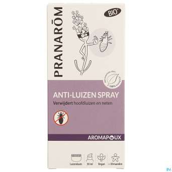 Aromapoux bio spray a/poux 30ml + peigne