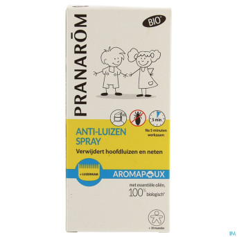 Aromapoux bio spray a/poux 30ml + peigne