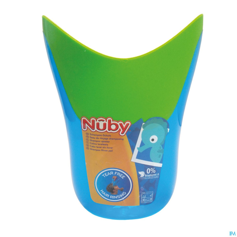 Nuby seau rincage shampoo    id6138blue