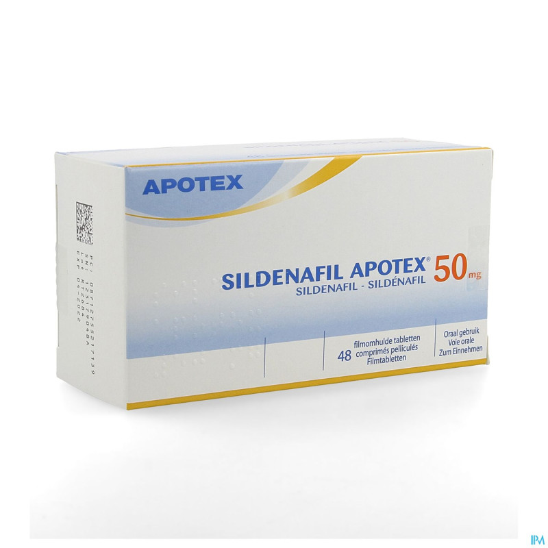 Sildenafil apotex 50mg comp pell  48 x 50mg