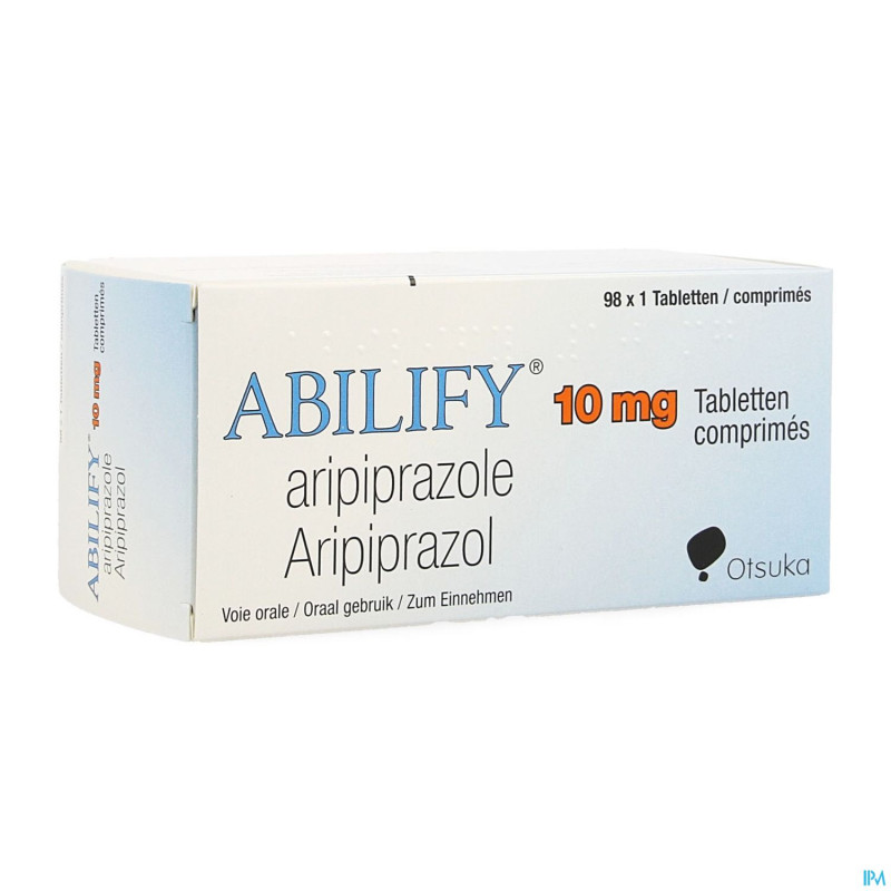 Abilify 10 mg pi pharma comp 98 x 10mg pip