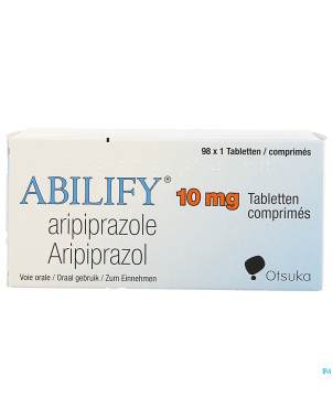 Abilify 10 mg pi pharma comp 98 x 10mg pip